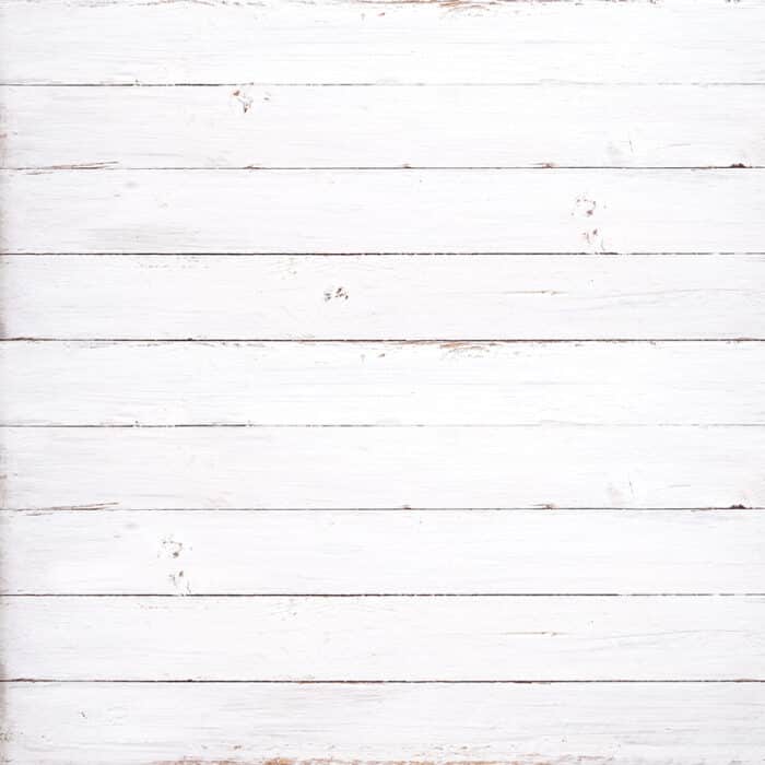 Witte houten plank