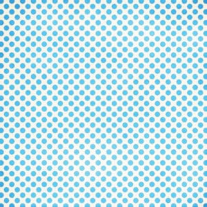 Blauwe polka dots