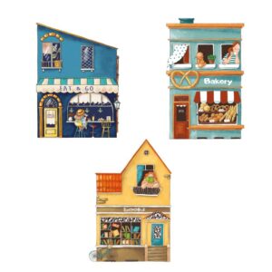 Set Huisjes PropUps 1