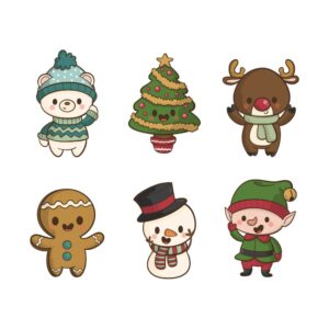Set Kerstfiguren PropUps 2