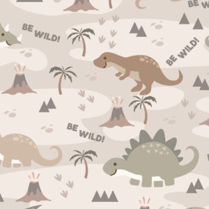 Fotobehang Dino Be Wild